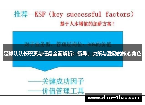 足球队队长职责与任务全面解析：领导、决策与激励的核心角色